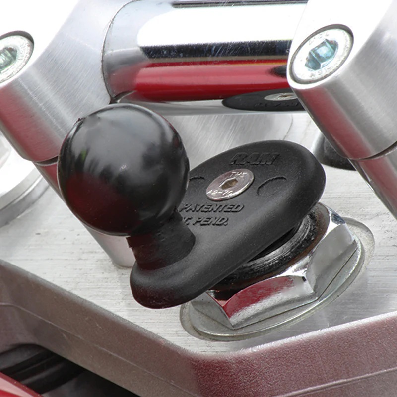 RAM-B-176-A-UN10-462 Large-X-Grip®Motorradhalterung - Gabelschaftbasis, Socket Arm kurz, Vibe-Safe™ 8