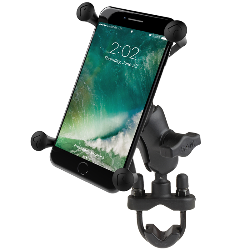 RAM-B-149Z-A-UN10U large X-Grip Halterung - Socket Arm kurz, Bügelschelle 0,5-1,25" 6