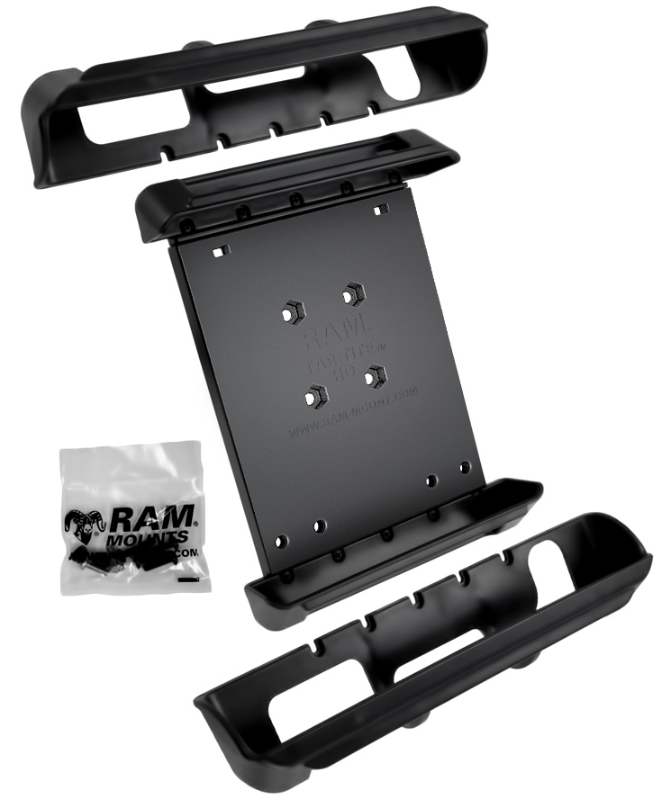 RAM-HOL-TAB-JD1U Tab-Tite Halteschale mit verschiedenen Endkappen (John Deere) 1