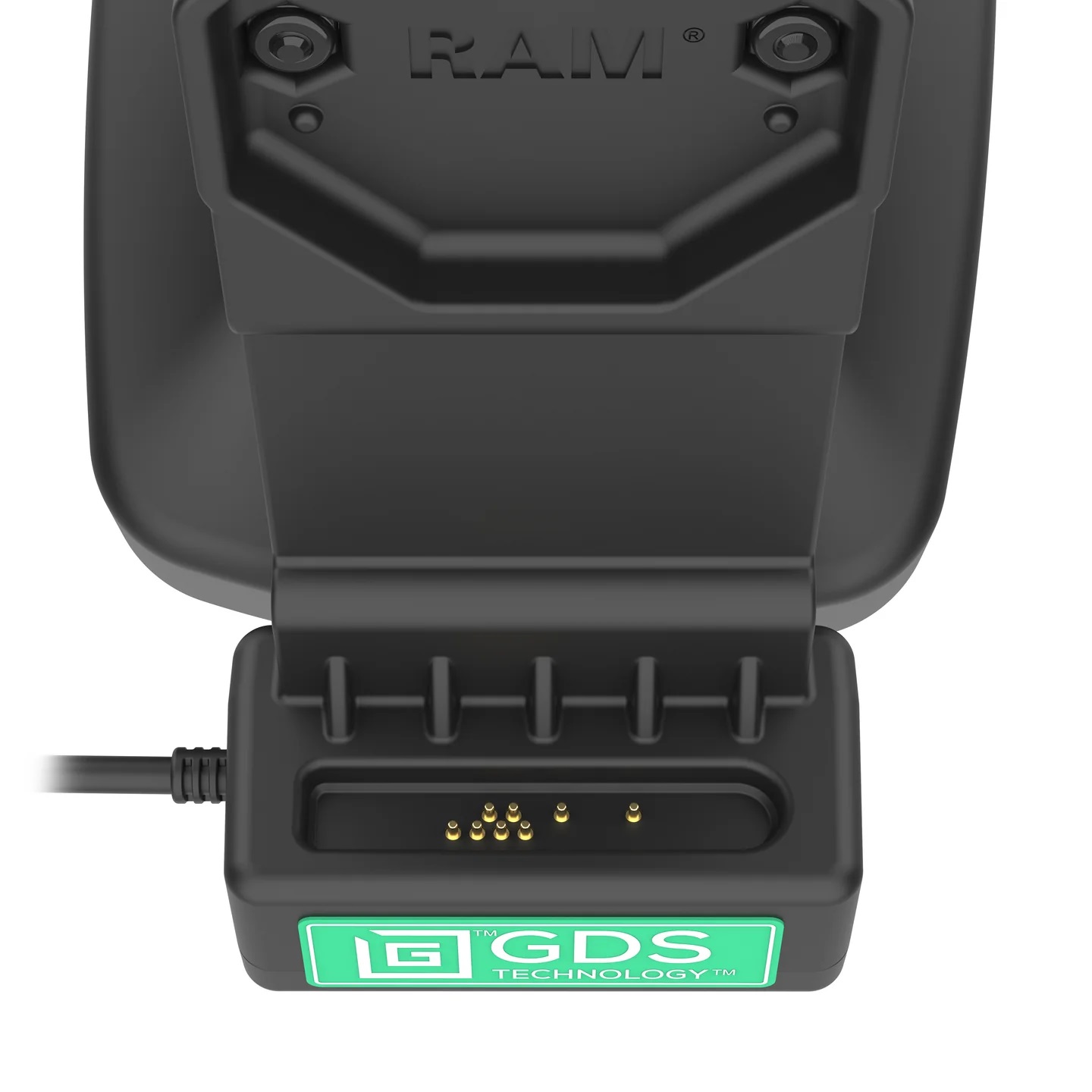 RAM-GDS-DOCKLR-D14-U1C-2A GDS® Uni-Conn™ Ladedock mit Power Single USB-C & Data 2 x USB-A, abschließbar 4