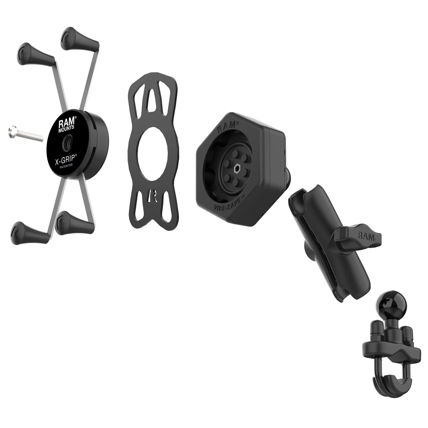 RAM-B-149Z-UN10-462 Large X-Grip®Handyhalterung mit Vibe-Safe™ & Bügelschelle/B-Socket Arm - medium 4