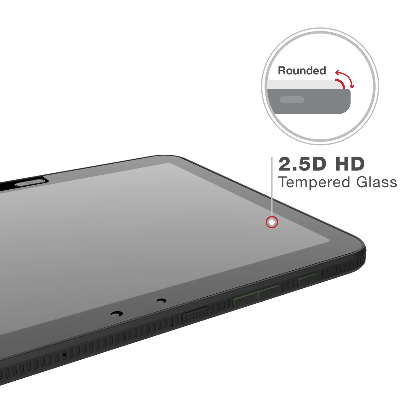 RAP-SKIN-SP-10 RAM® Panzerglas-Displayschutz für Samsung Tab Active5 Pro & 4 Pro 3