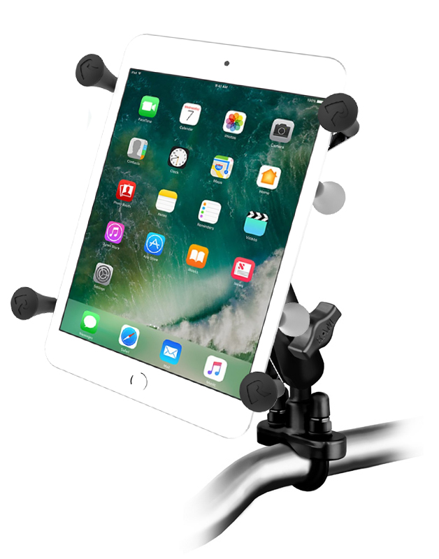 RAM-B-149Z-UN8U X-Grip Lenkerhalterung für 7-8 Zoll Tablets - U-Bügelschelle 2,5-1,25" 1
