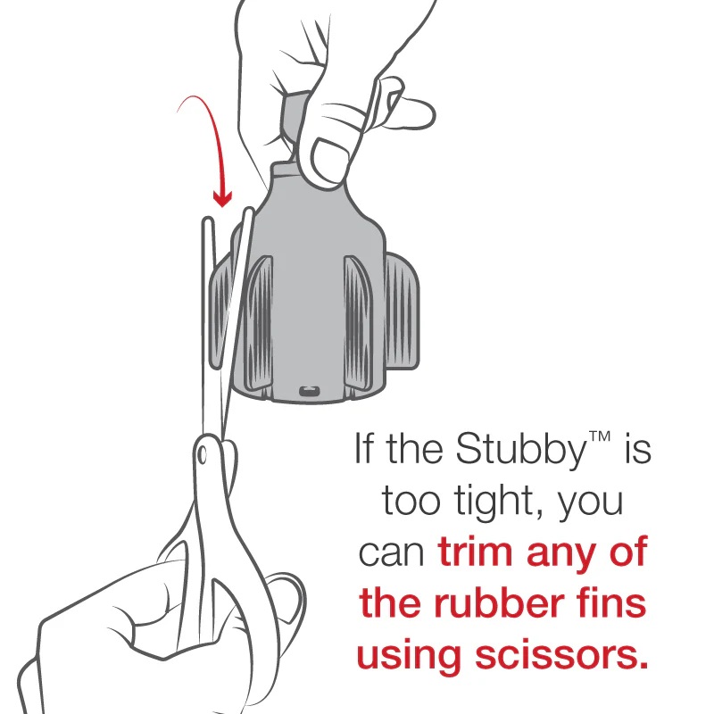 RAP-B-299-4-AP-MAG-1U Halterung mit Stubby Becherhalter für Apple MagSafe 25 W 1