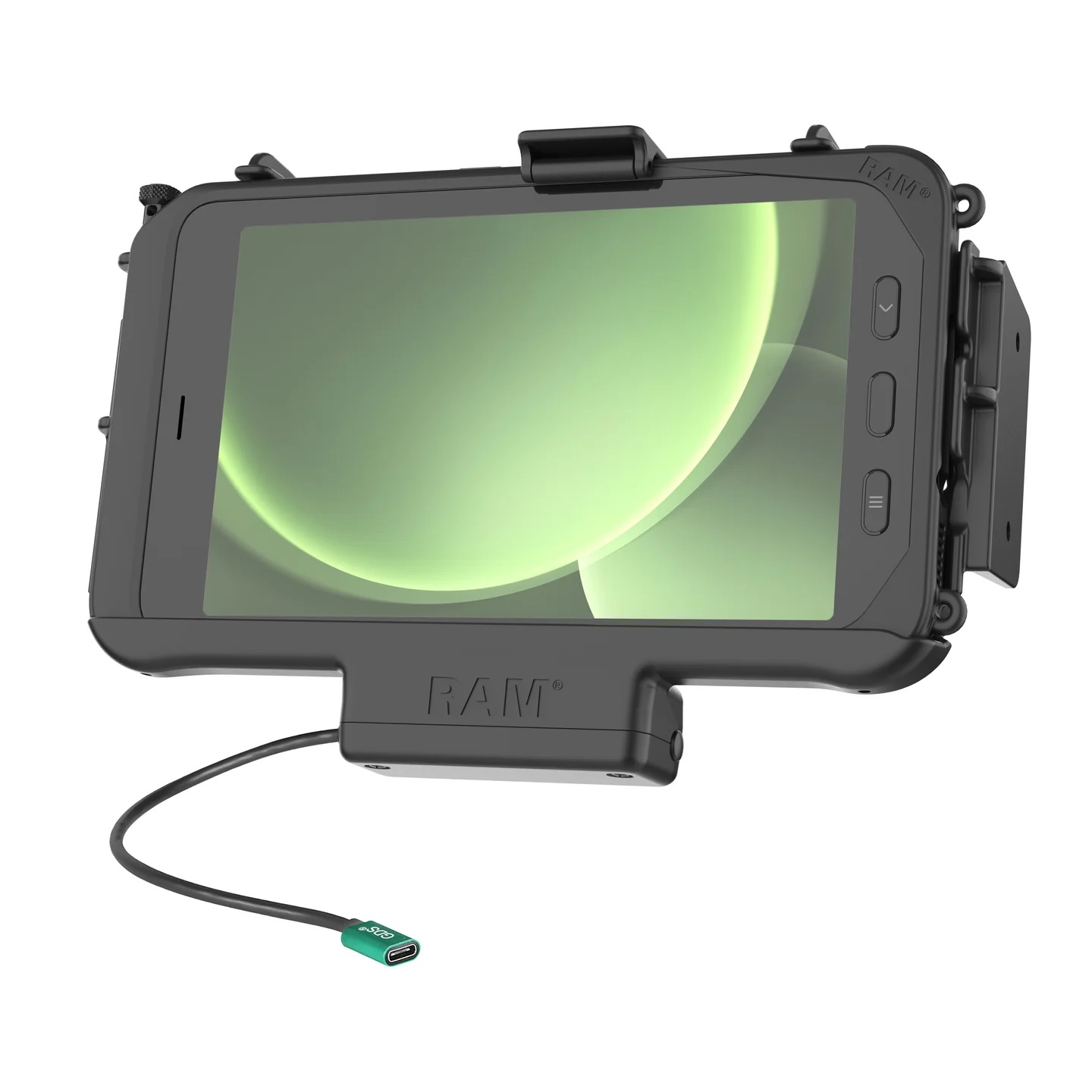 RAM-HOL-SAM60CPNU RAM® EZ-Roll'r™ Ladedock für Samsung Tab Active5 & 3 1