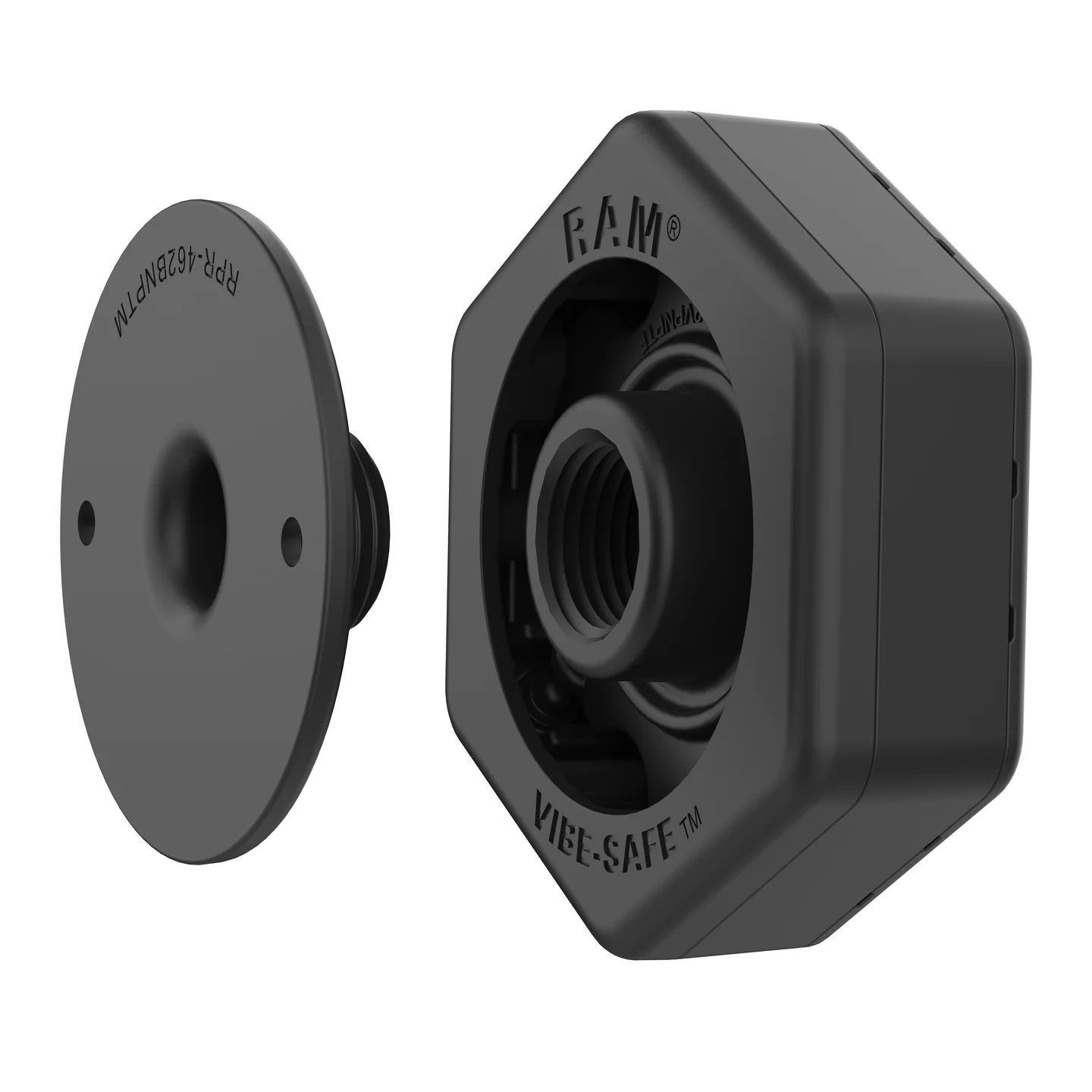RAP-462NPT RAM® Vibe-Safe™ mit NPT Adapter für 2-Loch-Halter 1 RAP-462NPT RAM® Vibe-Safe™ mit NPT Adapter für 2-Loch-Halter 1