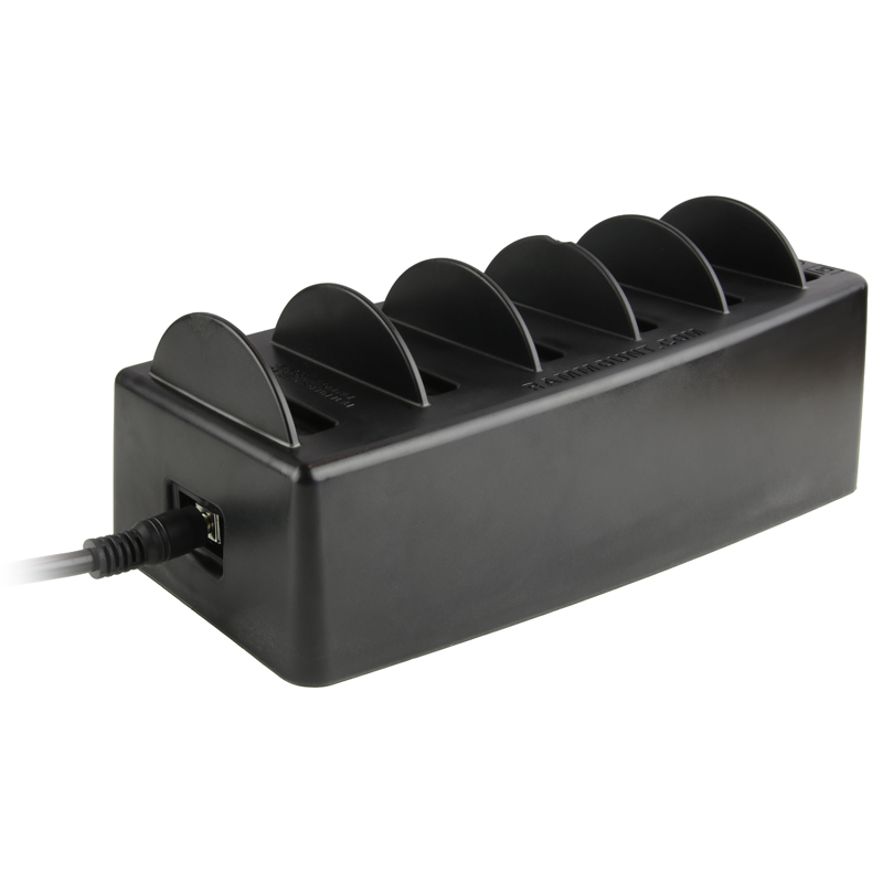 RAM-GDS-DOCK-6G1PD-NGU GDS 6-Port Tischladestation für 6 Geräte in IntelliSkin Next Gen 3