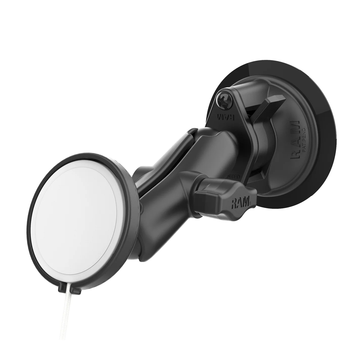 RAM-B-166-AP-MAG-1U Twist-Lock™ Saugnapf-Halterung für Apple 25W MagSafe (2024+) 0