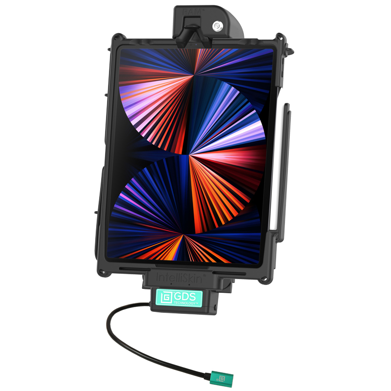 RAM-GDS-DOCKL-AP37CPU GDSTough-Dock für iPad Pro 12.9" (3. bis 6. Gen) in IntelliSkin, abschließbar 1