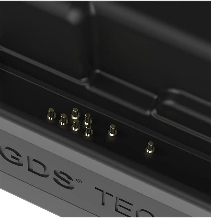 RAM-GDS-DOCKL-ZE20PD2U GDS Ladedock für Zebra ET4x 8" in IntelliSkin (2x Peripherie & Abschließbar) 5