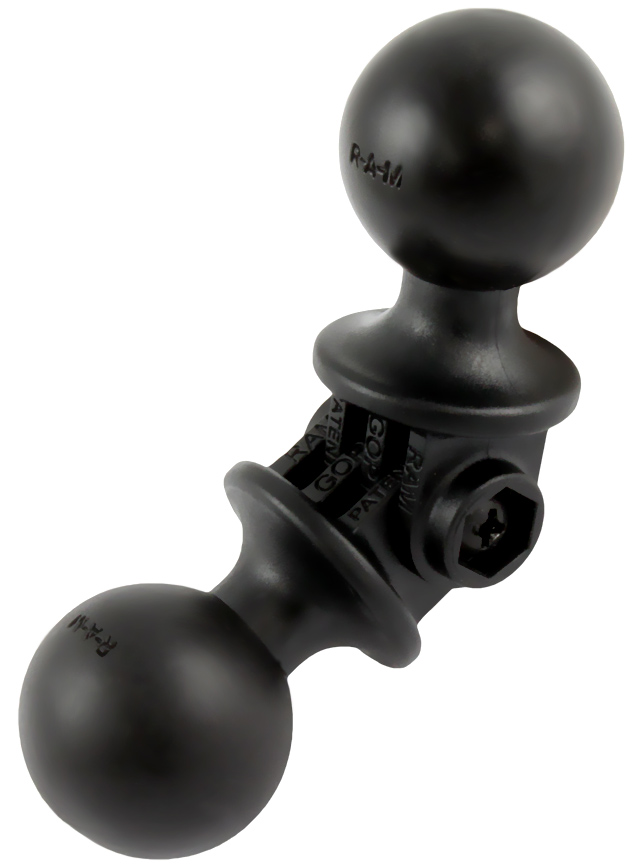 RAP-B-230-1U Doppelkugel-Adapter mit Schwenkgelenk (B-System) 1