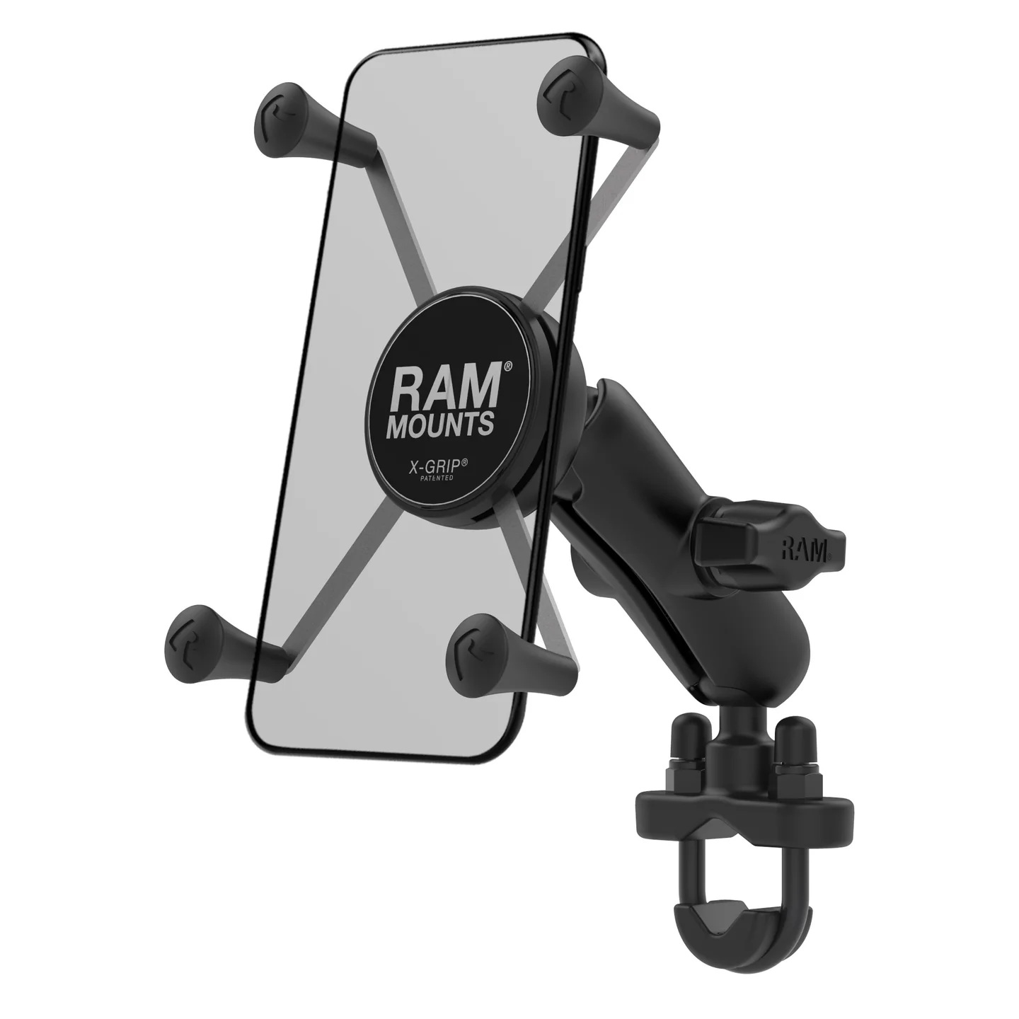 RAM-B-149Z-UN10U large X-Grip Halterung - Socket Arm medium, Bügelschelle 0,5-1,25" 2
