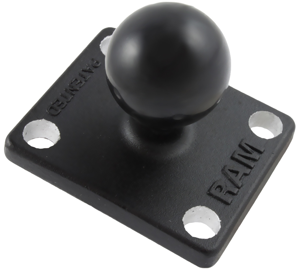 RAM-B-347U-BT Square Base mit AMPS Lochmuster 1 RAM-B-347U-BT Square Base mit AMPS Lochmuster 1
