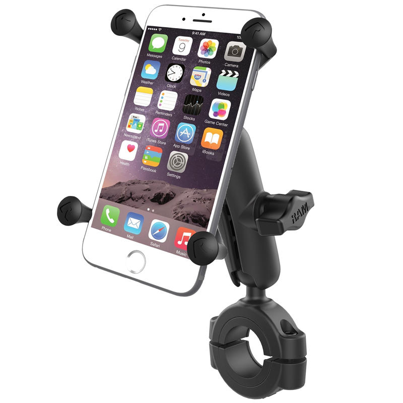 RAM-B-408-112-15-UN10U X-Grip Halterung für große Smartphones - Torque-Klemmschelle groß, medium Arm 2