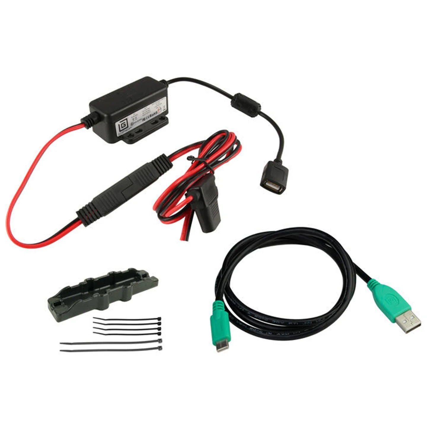 RAM-GDS-CHARGE-USBC-V7B1U GDS Hardwire Ladegerät 10-30V USB-A/offene Enden 0