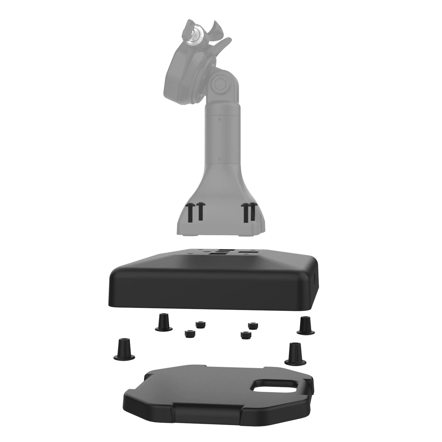 RAP-251-2 Massive Basisplattform für GDS Pedestal Docks (8 Pfund Gusseinsatz) 5