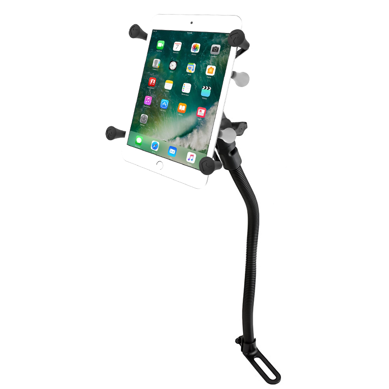 RAM-B-316-1-UN8B X-Grip Sitzschienenhalterung für 7-8 Zoll Tablets - POD I Flexarm 3