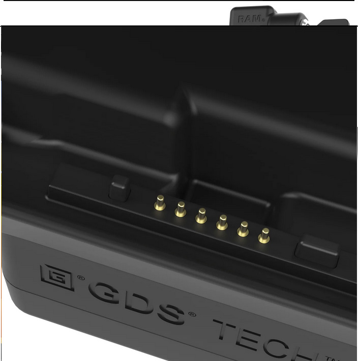 RAM-HOL-ZE20PD2KLU RAM Tought-Dock für Zebra ET4x 8" (Laden/2x Peripherie/Abschließbar) 2