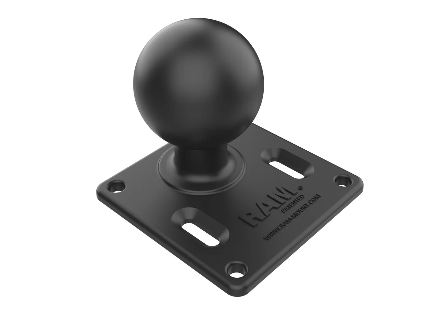 RAM-D-2461U-IN1 VESA-Platte 75 x 75 mm mit D-Kugel - Aluminium, stahlverstärkt 3