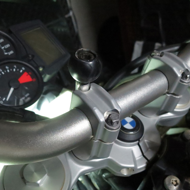 RAM-B-367-UN8U Motorradhalterung mit X-Grip für 7"-8" Tablets - M8-Gewinde + M8 Schrauben 9