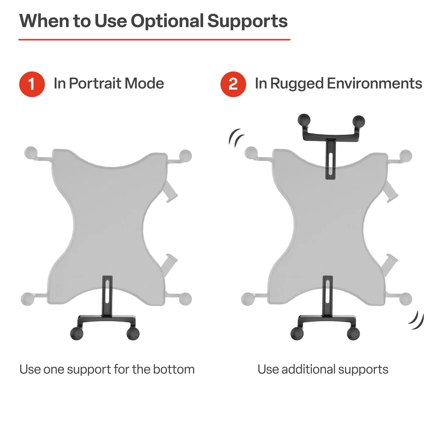 RAM-B-101-C-UN11U Ram Mount X-Grip Set 12-13 Zoll Tablets - 2 mal Round Base, B-Arm lang Aluminium 11 RAM-B-101-C-UN11U Ram Mount X-Grip Set 12-13 Zoll Tablets - 2 mal Round Base, B-Arm lang Aluminium 11
