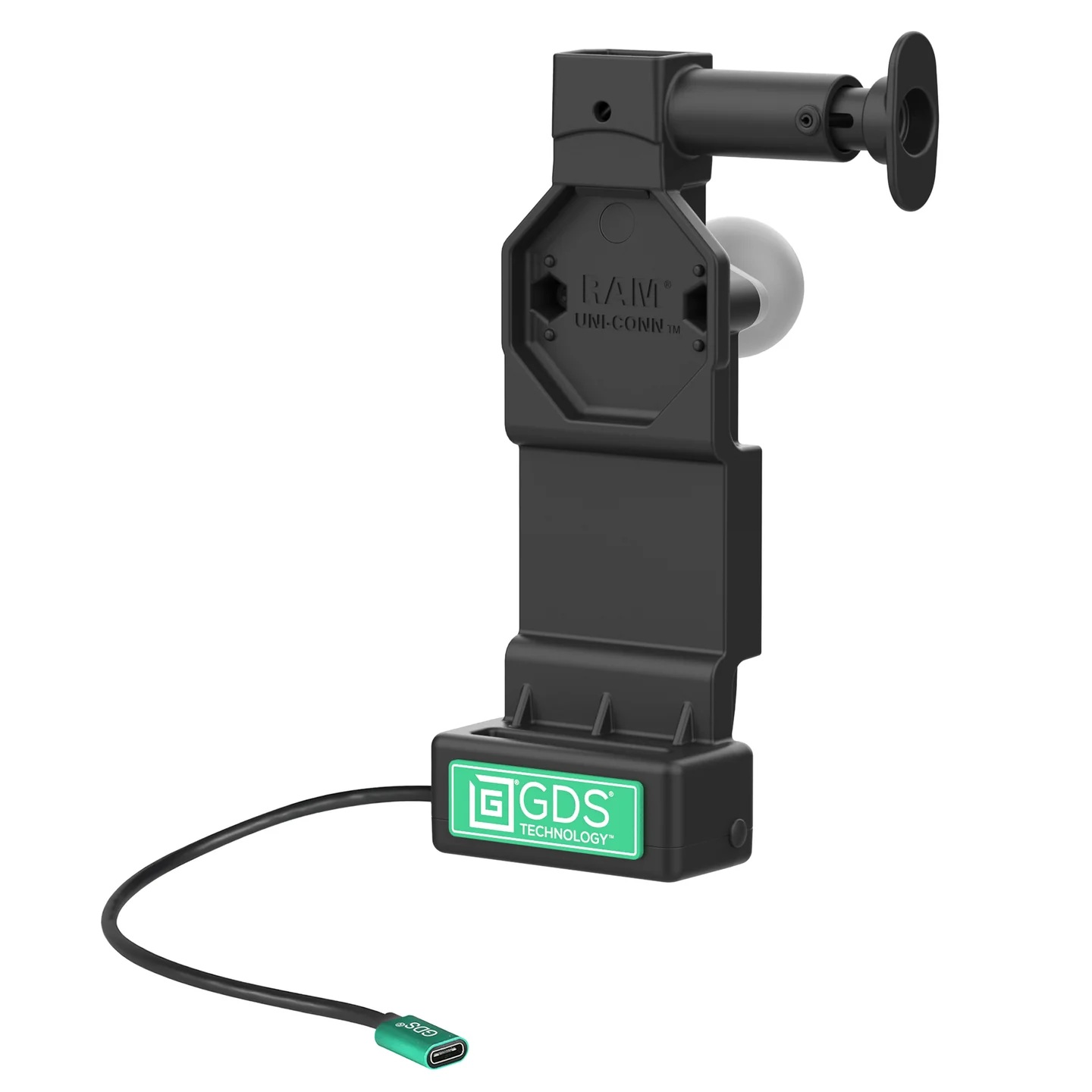 RAM-GDS-DOCK-U4CPU GDS Uni-Conn Dock Pogo-Pins - Power USB-C mit Entriegelungstaste 4