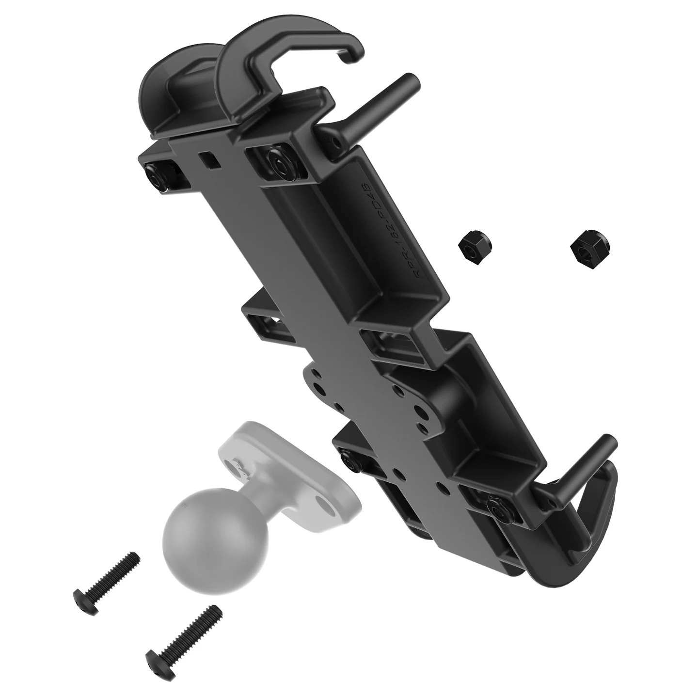 RAM-B-149Z-A-PD4U Quick-Grip XL für große Smartphones - Bügelschelle 0,5-1,25", kurzer Arm 15