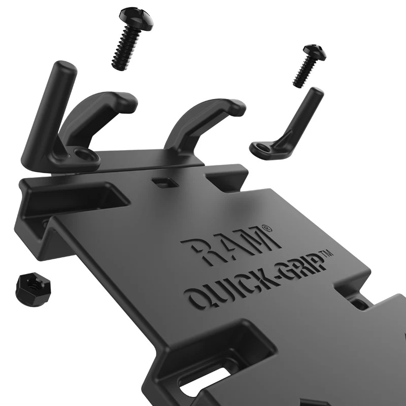 RAM-B-149Z-A-PD4U Quick-Grip XL für große Smartphones - Bügelschelle 0,5-1,25", kurzer Arm 16
