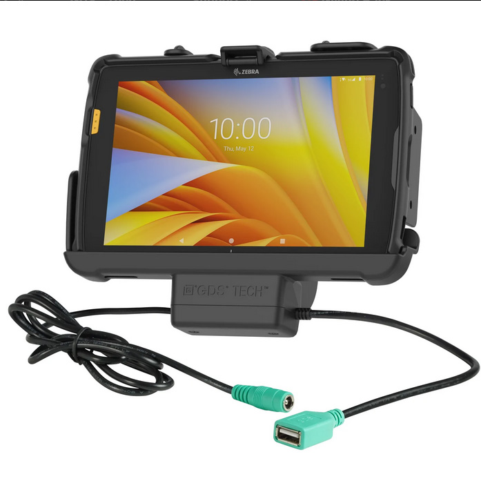 RAM-HOL-ZE20PDU RAM EZ-Roll'r Tought-Dock für Zebra ET4x 8" Tablets (Lade- & Peripheriefähig) 1