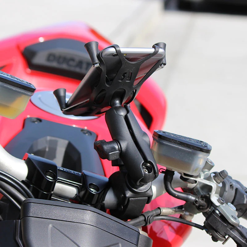 Ram Mounts X-Grip Smartphone Halterung Tough-Claw für Fahrrad Auto und Outdoor