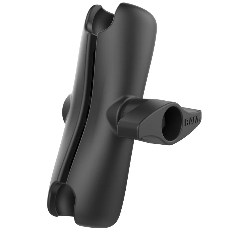 RAM-D-101U-MI1-2461 Double Ball Mount mit VESA-Platte 75x75, Kontermutter und Round Base 3