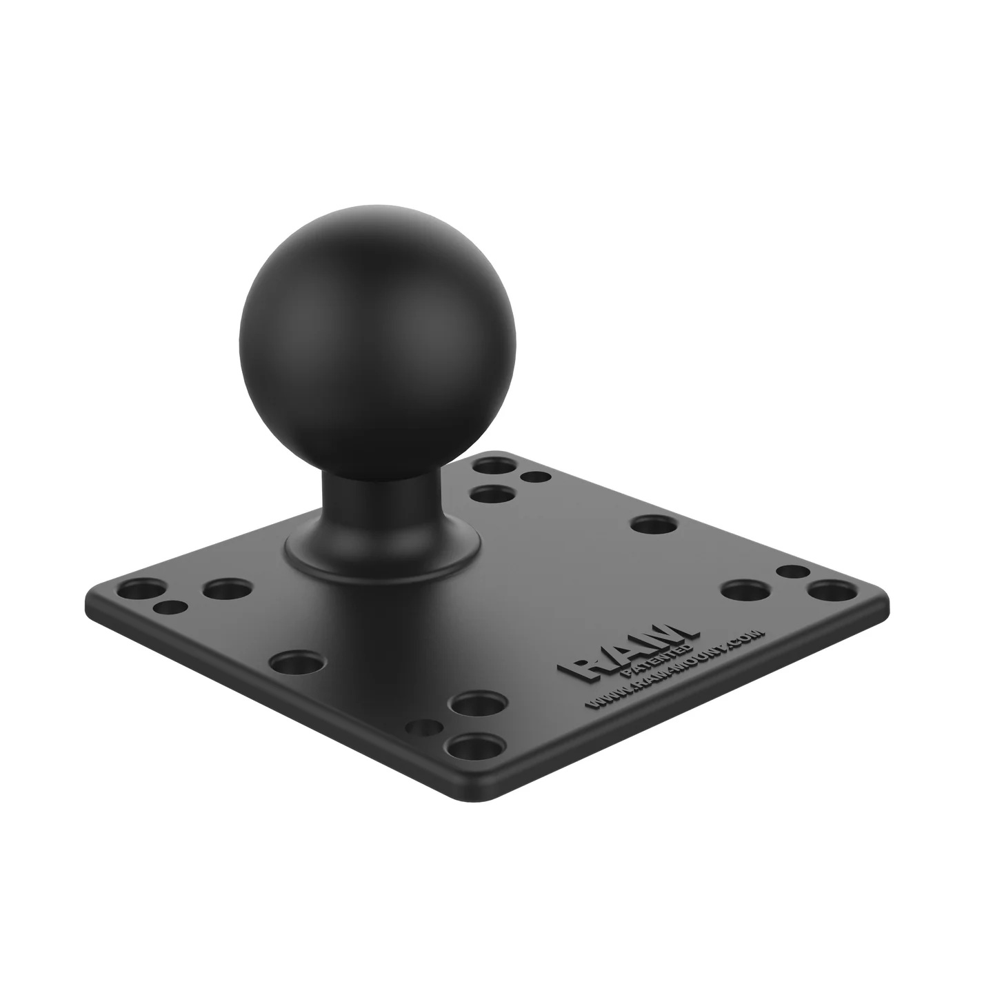 RAM-D-246U-IN1 VESA Platte 100x100/75x75 mm - D-Kugel, Stahlverstärkung 2