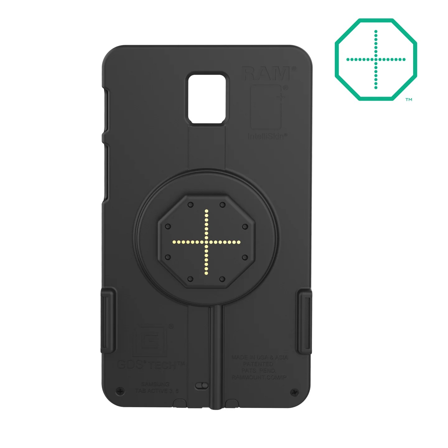 RAM-GDS-SKIN-SAM93-TCB IntelliSkin Thin-Case für Galaxy Tab Active 5 & 3 (rückseitige Pogo Pads) 5