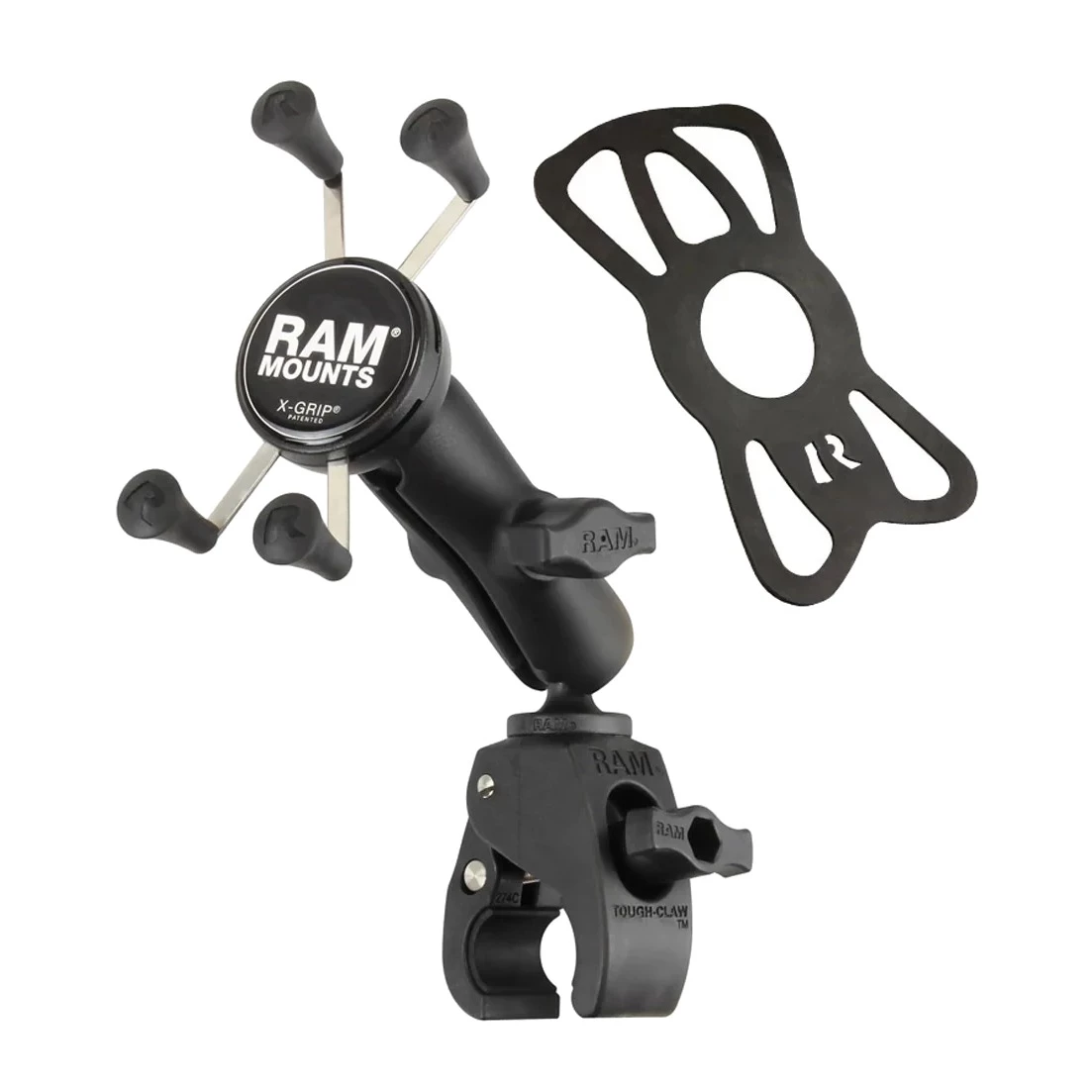 RAM-B-400-HOL-UN7BU Small X-Grip® Universalhalteklammer , B-Arm mittellang, kleine Tough-Claw Klemme 1