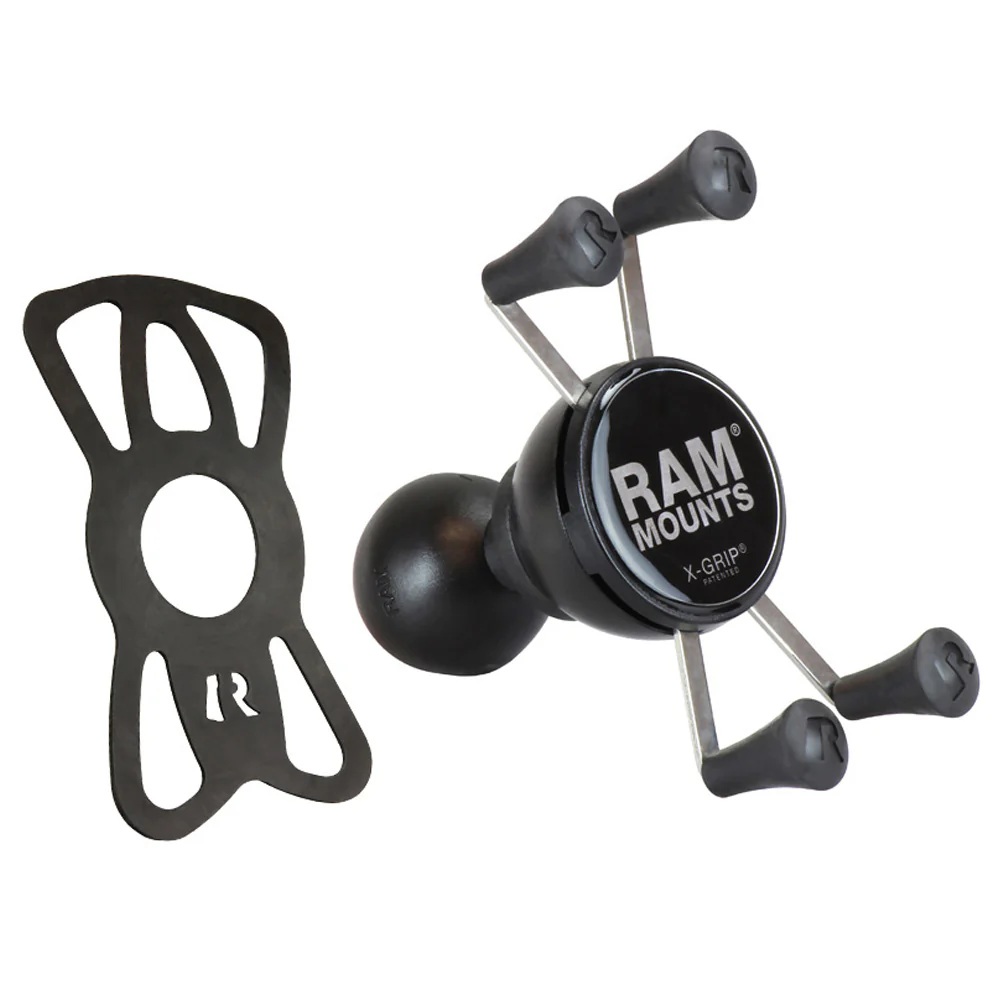 RAM-101U-235-UN7 small X-Grip Lenkerhalterung - Doppelbügelschelle 1 - 1,25", medium C-Arm 3